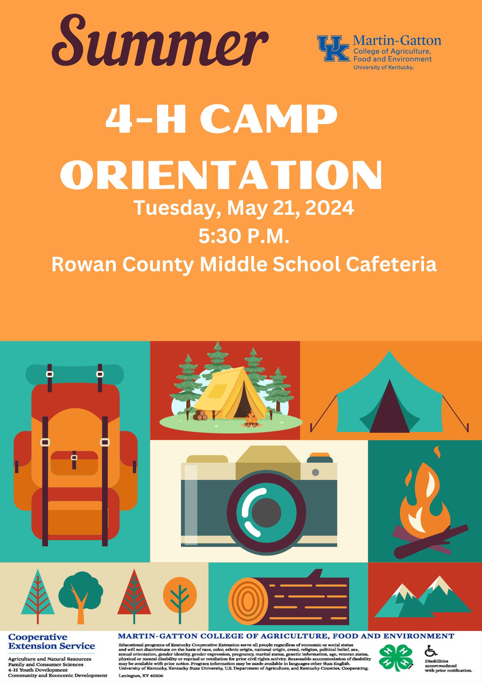 4-H Camper Orientation