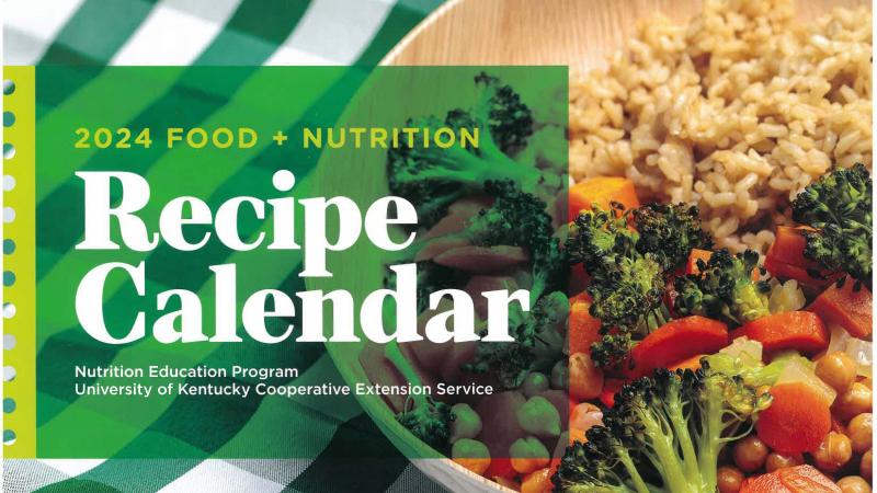 Nutrition Recipe Calendar