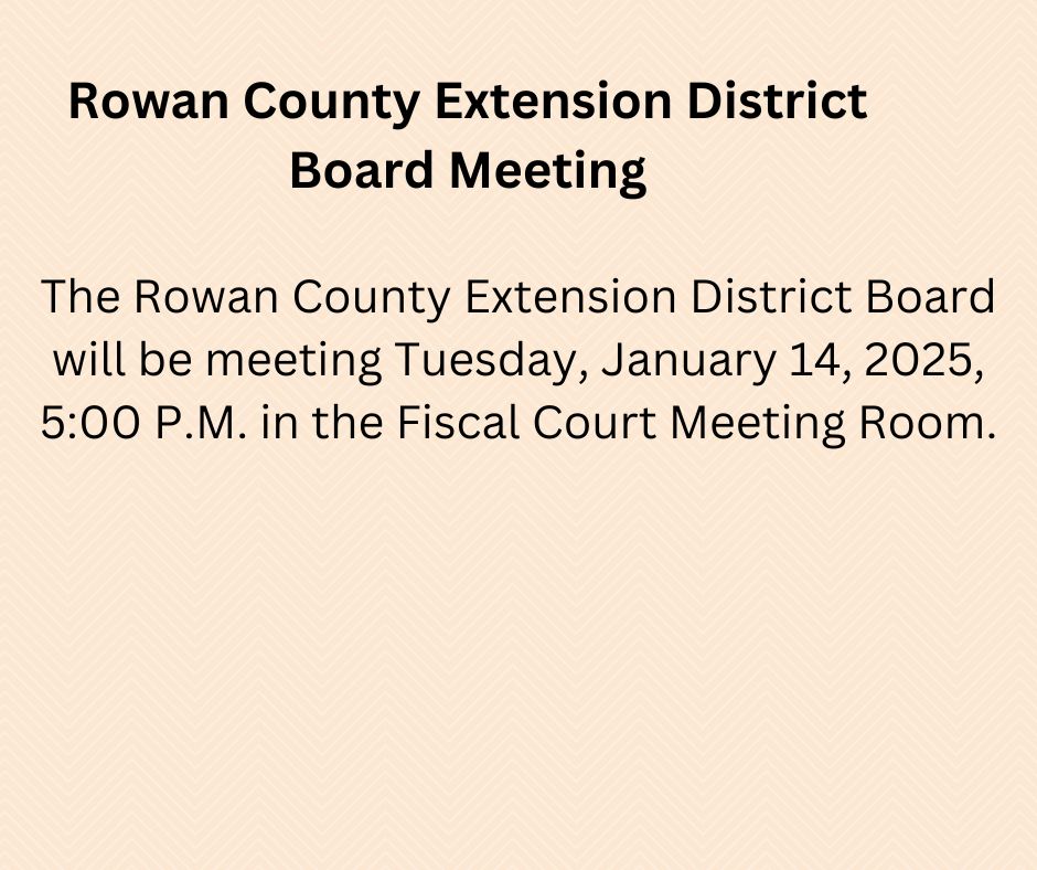 District Board Meeting