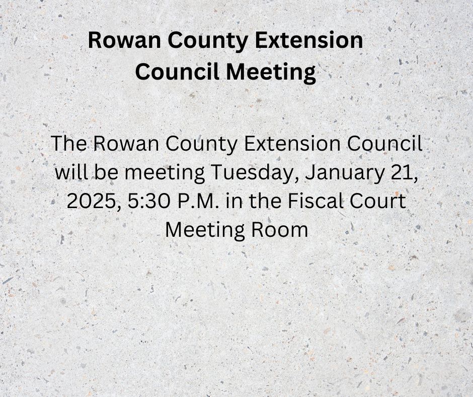 County Extension Council Meeting and Extension District Board