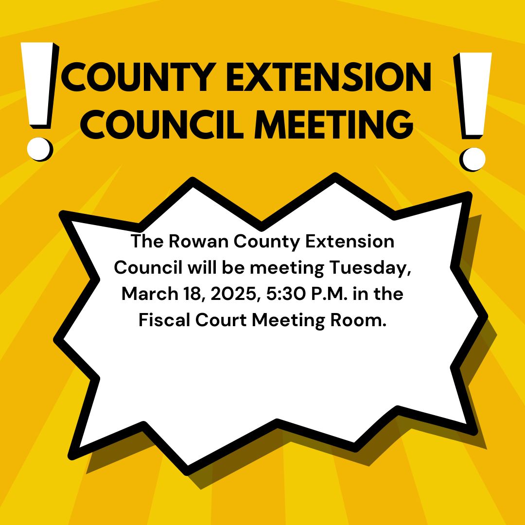 County Extension Council Meeting 