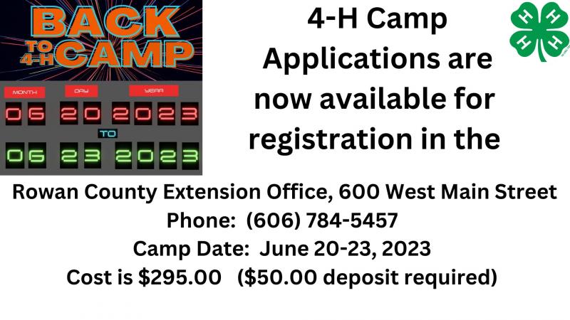 camp application