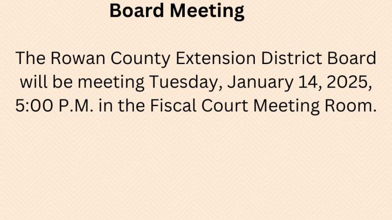 District Board Meeting