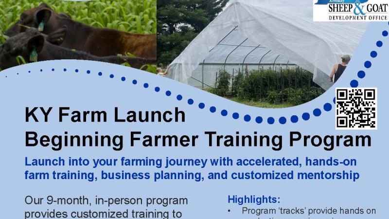 Kentucky Farm Launch Beginning Farmer Training Program