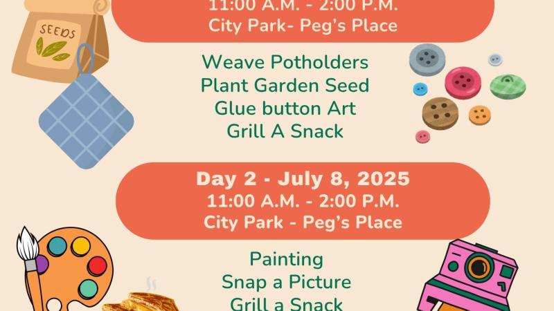 Plant It, Weave It, Glue It, Grow It Summer Camp